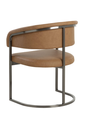Modern European furniture - Cantilevered Frame Dining Armchair - www.oroa.com