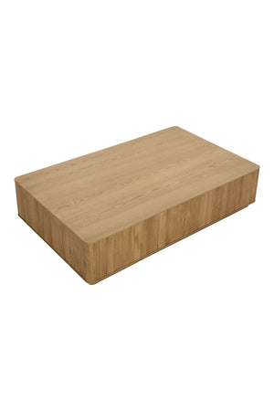   Modern European furniture - Reeded Oak Coffee Table - www.oroa.com | Oroa.com