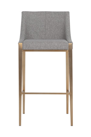 Modern European furniture - Fabric Upholstered Bar Stool - www.oroa.com