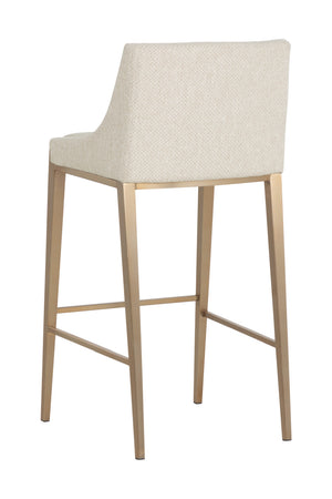Modern European furniture - Fabric Upholstered Bar Stool - www.oroa.com