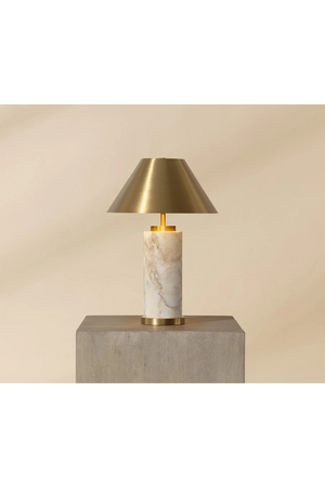   Modern European furniture - Cylindrical Marble Table Lamp - www.oroa.com | Oroa.com