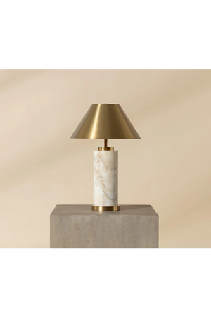   Modern European furniture - Cylindrical Marble Table Lamp - www.oroa.com | Oroa.com