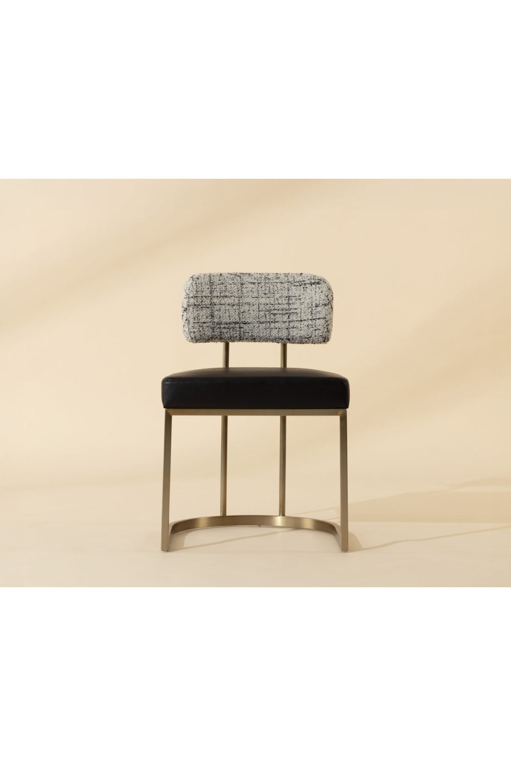 Modern European furniture - Two-Toned Cantilevered Dining Chair - www.oroa.com