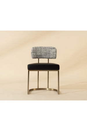 Modern European furniture - Two-Toned Cantilevered Dining Chair - www.oroa.com