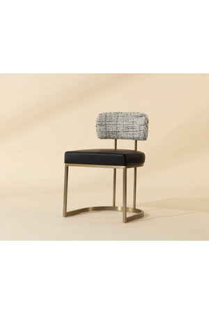 Modern European furniture - Two-Toned Cantilevered Dining Chair - www.oroa.com