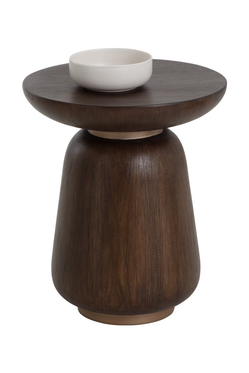 Modern European furniture - Timber Effect Indoor/Outdoor End Table - www.oroa.com