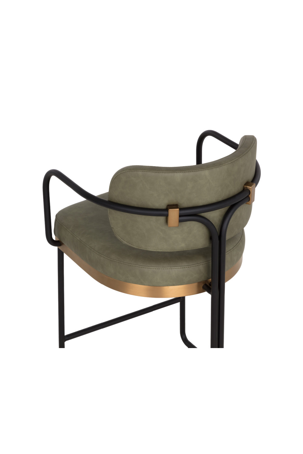 Modern European furniture - Modern Curved Seating Counter Stool - www.oroa.com