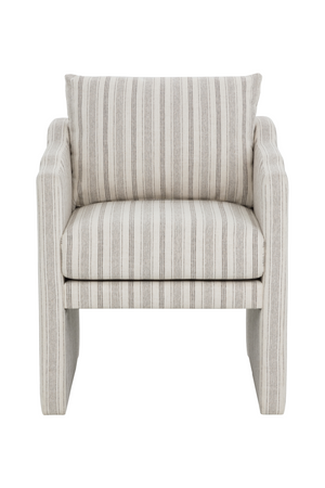   Modern European furniture - Stripe Patterned Dining Armchair - www.oroa.com | Oroa.com