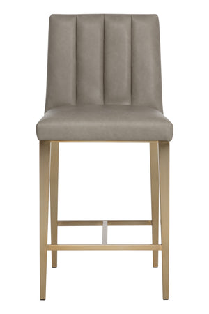 Modern European furniture - Contemporary Metal Frame Counter Stool - www.oroa.com