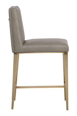 Modern European furniture - Contemporary Metal Frame Counter Stool - www.oroa.com