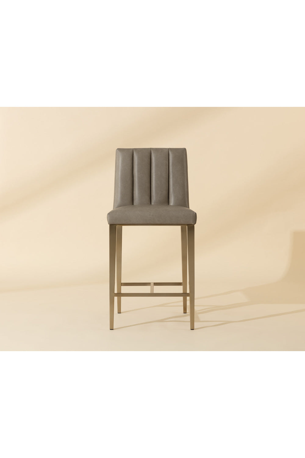 Modern European furniture - Contemporary Metal Frame Counter Stool - www.oroa.com