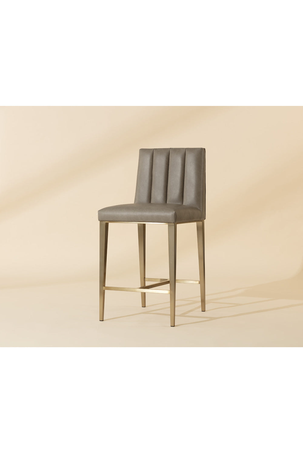 Modern European furniture - Contemporary Metal Frame Counter Stool - www.oroa.com