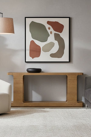   Modern European furniture - Textured Wood Console Table - www.oroa.com | Oroa.com