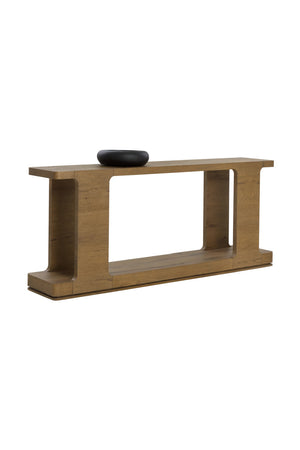   Modern European furniture - Textured Wood Console Table - www.oroa.com | Oroa.com