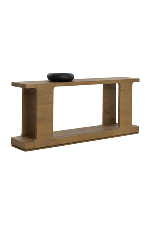   Modern European furniture - Textured Wood Console Table - www.oroa.com | Oroa.com
