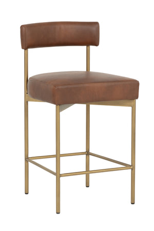 Modern European furniture - Low Back Fabric Counter Stool - www.oroa.com