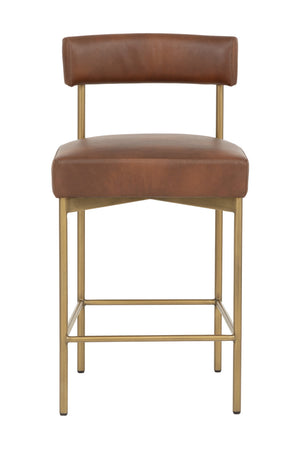 Modern European furniture - Low Back Fabric Counter Stool - www.oroa.com