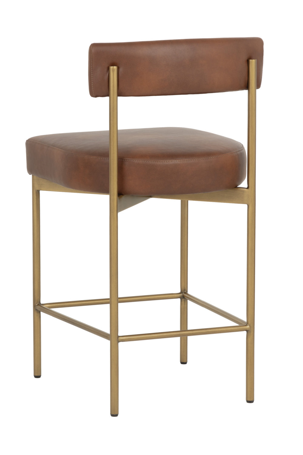 Modern European furniture - Low Back Fabric Counter Stool - www.oroa.com