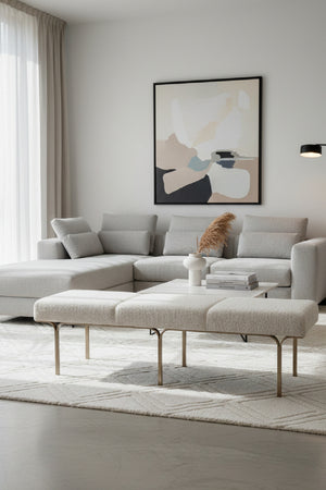   Modern European furniture - Slim Frame Upholstered Bench - www.oroa.com | Oroa.com