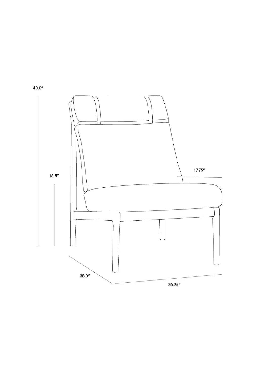   Modern European furniture - Gray Boucle Lounge Chair - www.oroa.com | Oroa.com