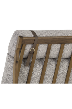   Modern European furniture - Gray Boucle Lounge Chair - www.oroa.com | Oroa.com