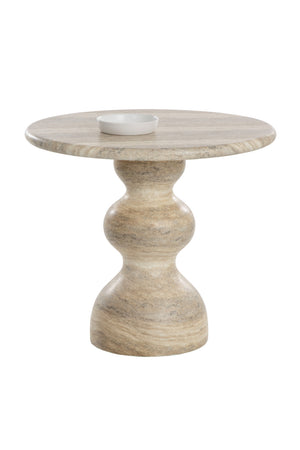 Modern European furniture - Marble-Look Indoor/Outdoor Concrete Bistro Table - www.oroa.com
