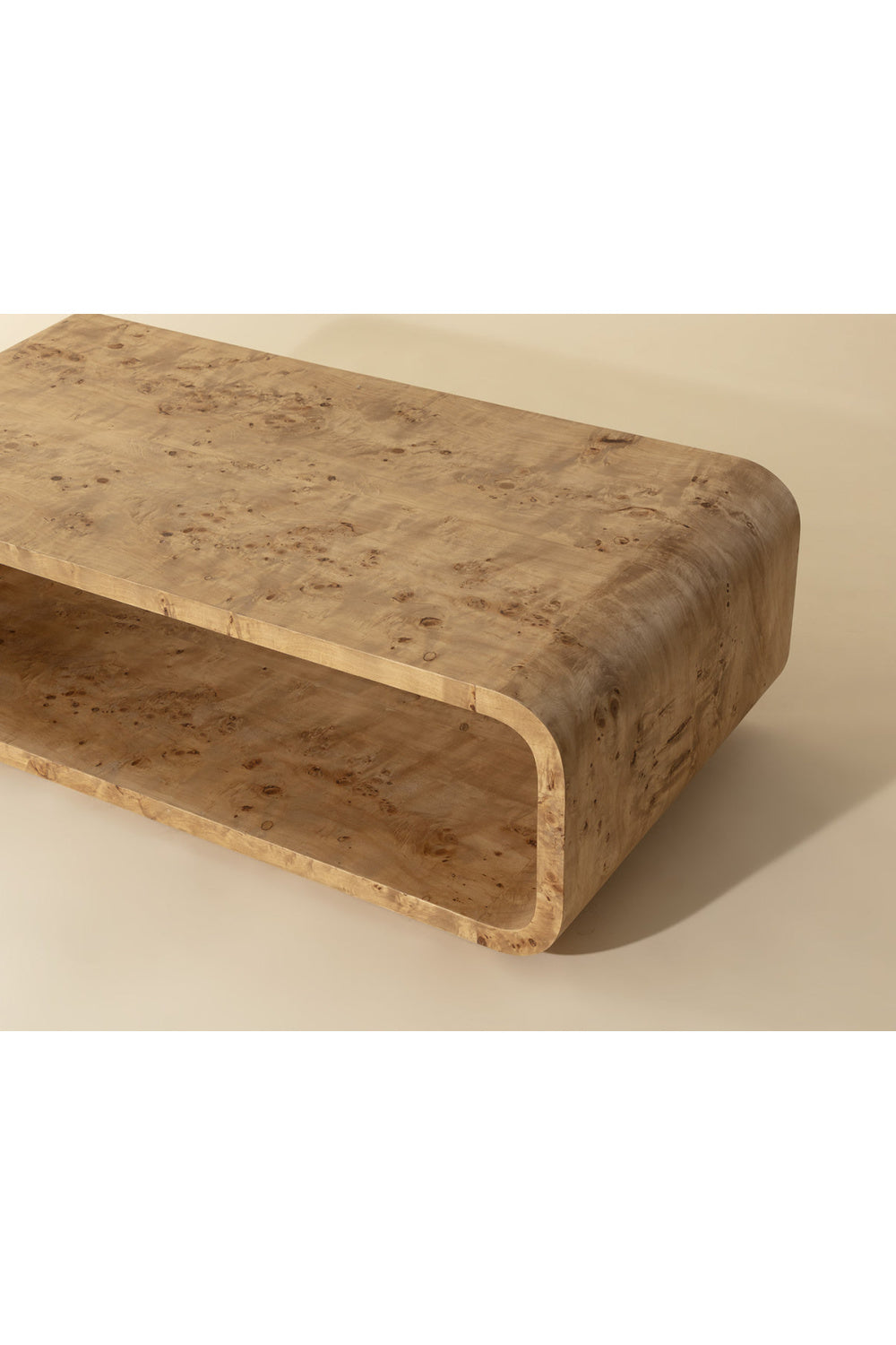 Burl Veneer Coffee Table | Splendido Rowena | Oroa.com