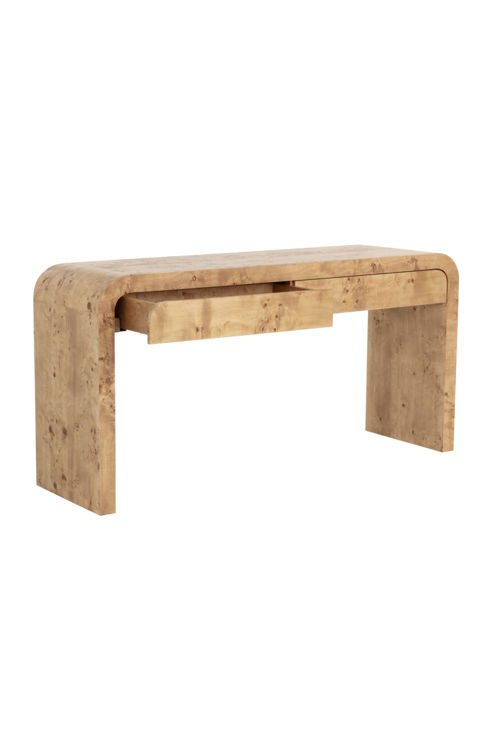 Burl Veneer Console Table | Splendido Rowena | Oroa.com