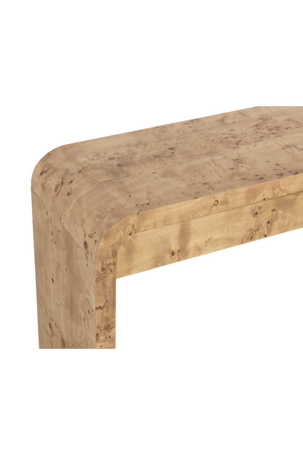 Burl Veneer Console Table | Splendido Rowena | Oroa.com