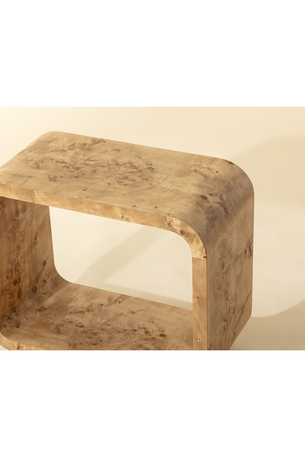Burl Veneer End Table | Splendido Rowena | Oroa.com