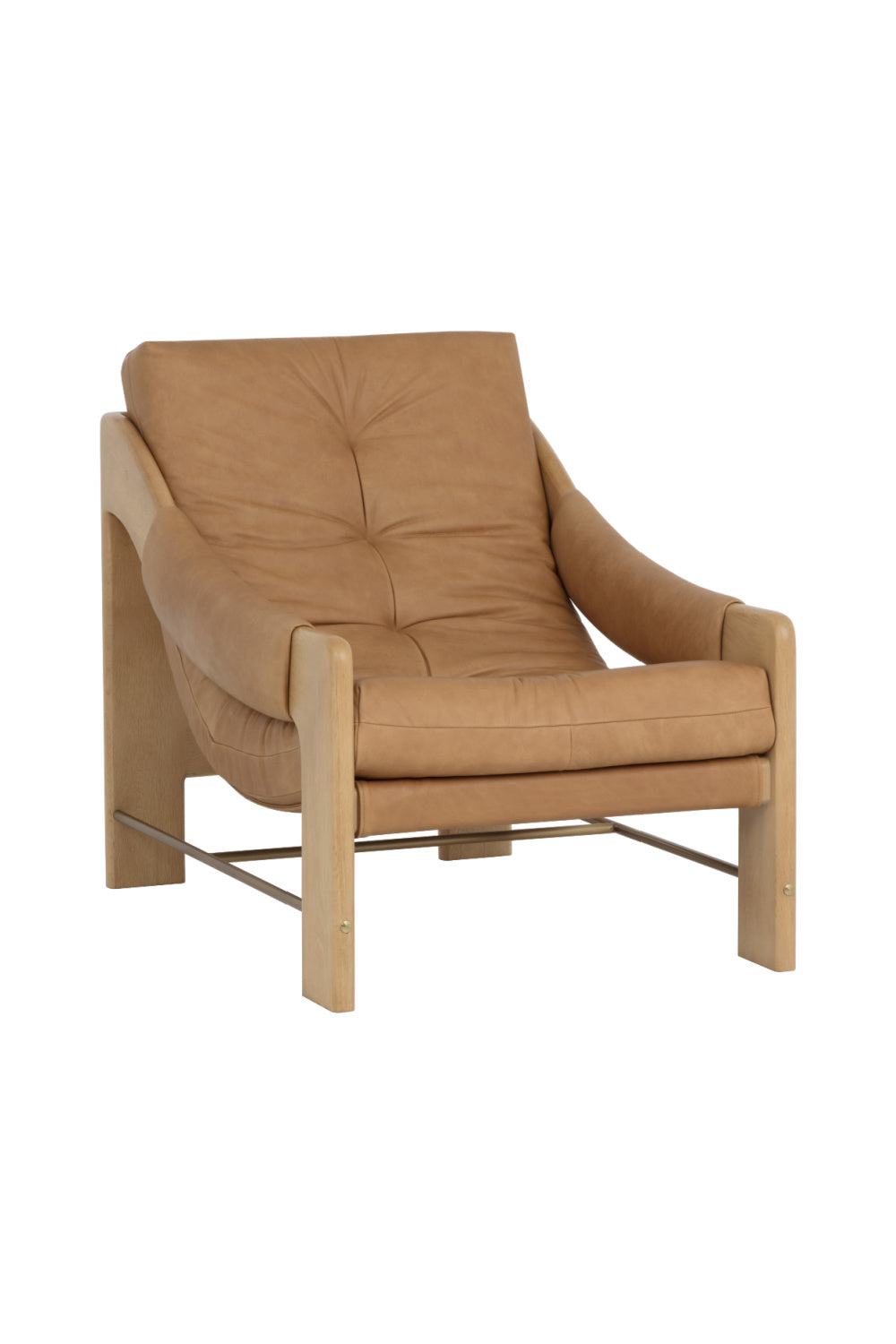 Modern European furniture - Reclined Leather Lounge Chair - www.oroa.com