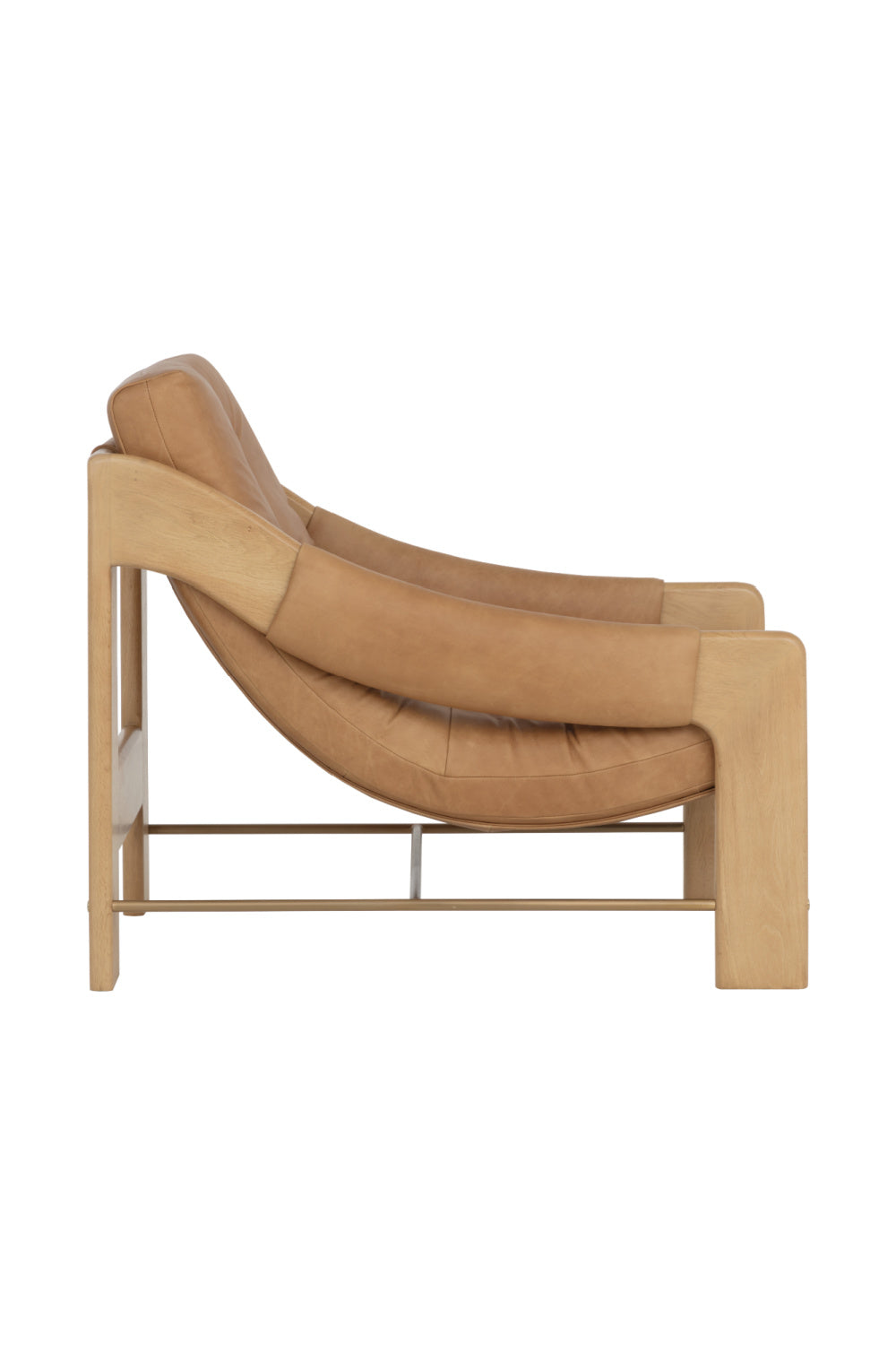 Modern European furniture - Reclined Leather Lounge Chair - www.oroa.com