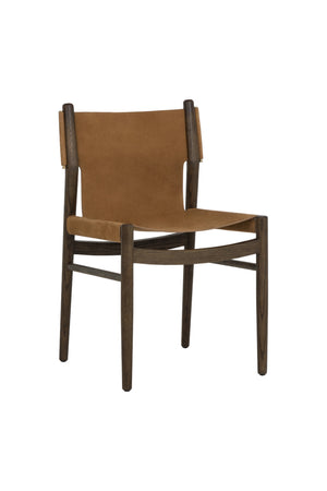 Modern European furniture - Solid Oak Wood Dining Chair - www.oroa.com