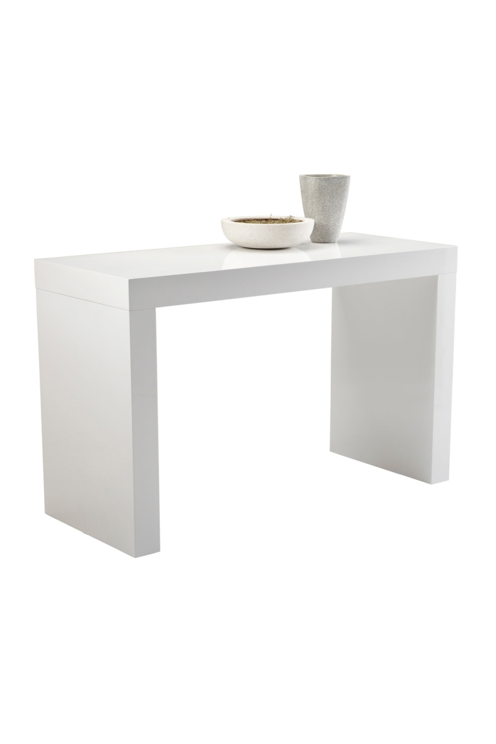 Modern European furniture - Gloss White Counter Table - www.oroa.com
