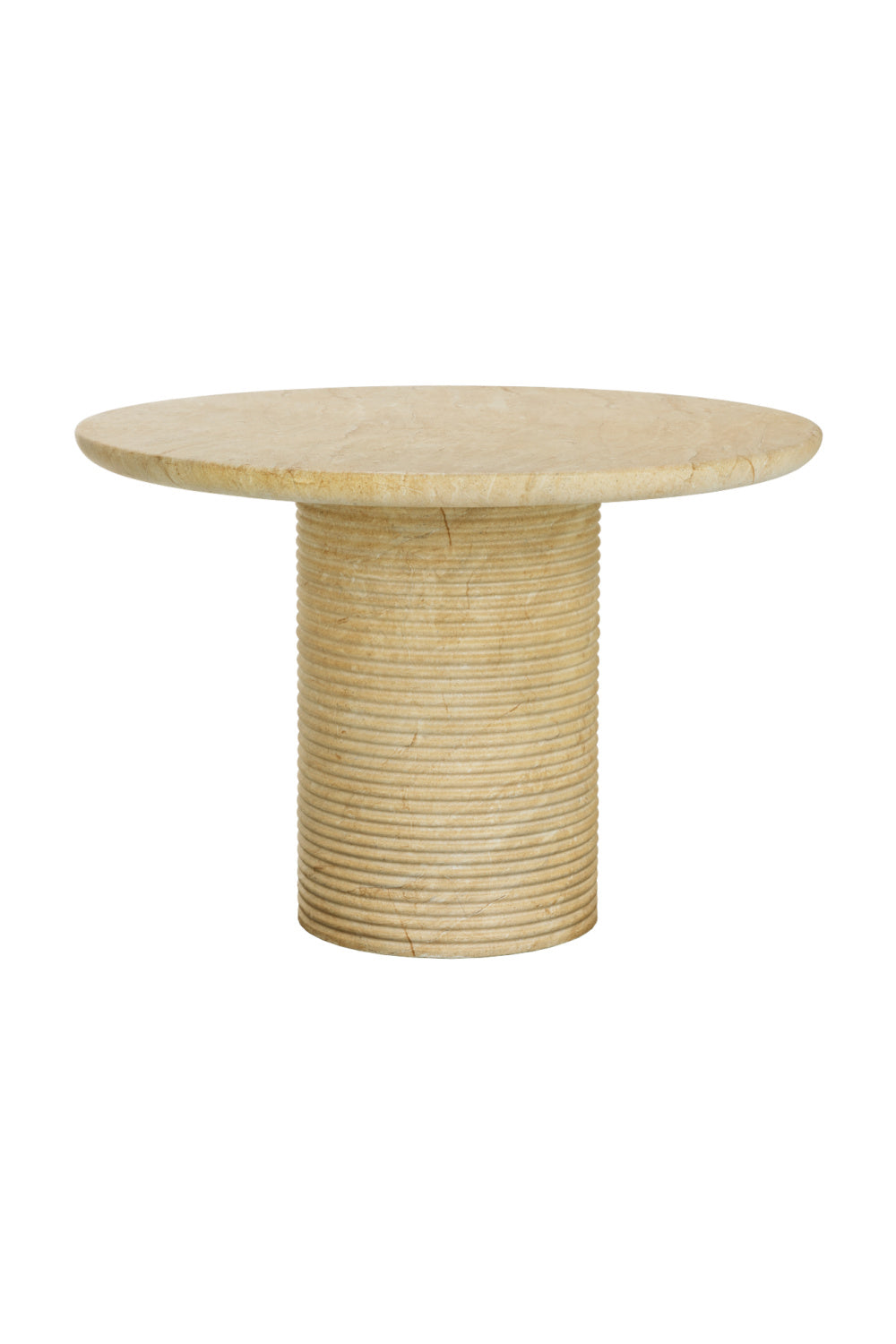   Modern European furniture - Round Indoor/Outdoor Marble Effect Dining Table - www.oroa.com | Oroa.com