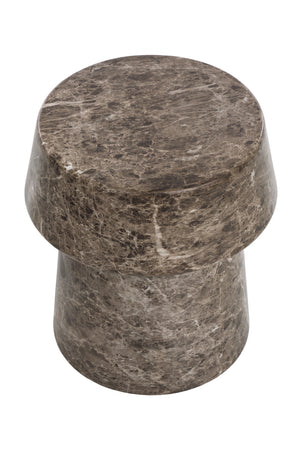 Modern European furniture - Marble Look Indoor/Outdoor End Table - www.oroa.com