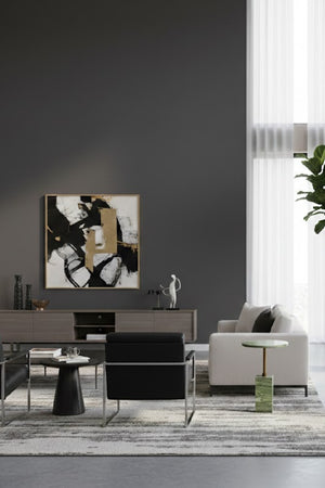   Modern European furniture - Marble-Look Indoor/Outdoor End Table - www.oroa.com | Oroa.com