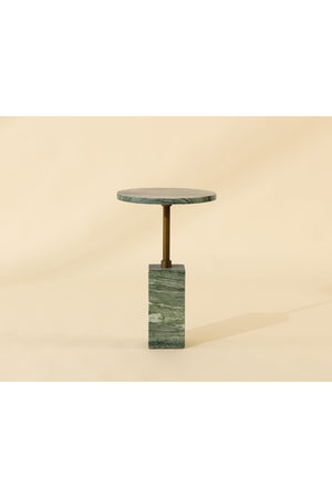   Modern European furniture - Marble-Look Indoor/Outdoor End Table - www.oroa.com | Oroa.com