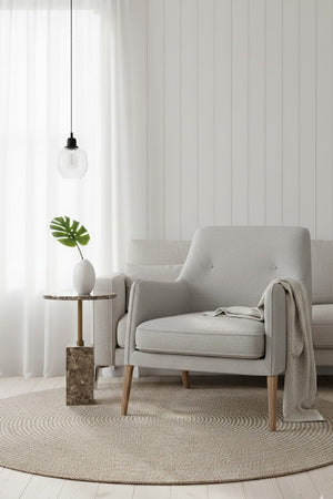   Modern European furniture - Marble-Look Indoor/Outdoor End Table - www.oroa.com | Oroa.com