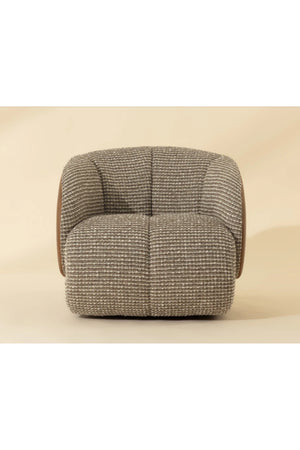 Boucle Swivel Lounge Chair | Splendido Camie | Oroa.com