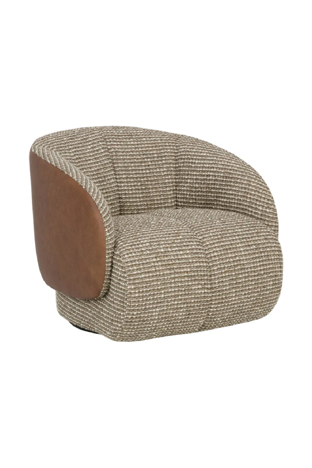 Boucle Swivel Lounge Chair | Splendido Camie | Oroa.com