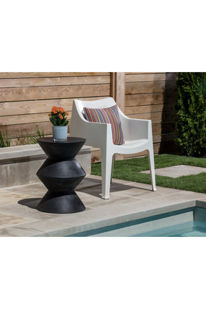 Layered Concrete Indoor/Outdoor End Table | Splendido Union | Oroa.com
