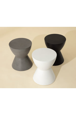  Modern European furniture - Hourglass Indoor/Outdoor End Table - www.oroa.com | Oroa.com
