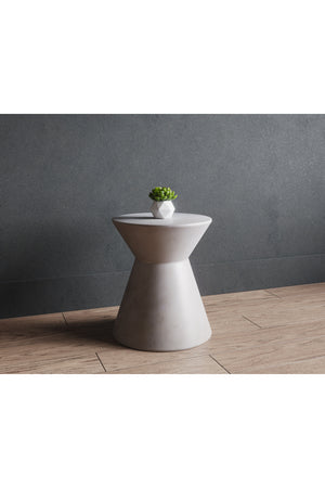 Modern European furniture - Concrete Indoor/Outdoor End Table - www.oroa.com