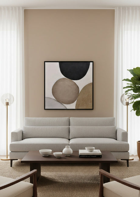 Modern European furniture - Abstract Gray Canvas Art - www.oroa.com