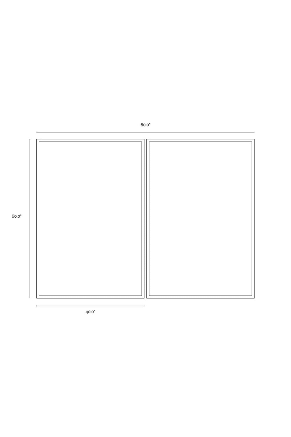 Modern European furniture - Modern Abstract Wall Art Set (2) - www.oroa.com