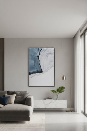 Urban Abstract Wall Art | Splendido Glacial Rock | Oroa.com