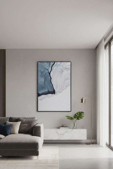 Urban Abstract Wall Art | Splendido Glacial Rock | Oroa.com