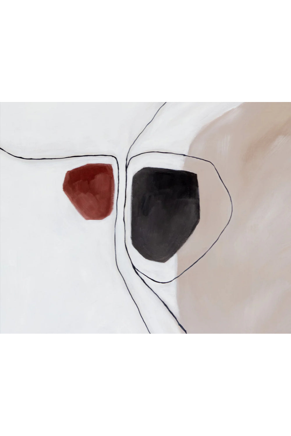 Modern European furniture - Flowing Lines Abstract Art - www.oroa.com