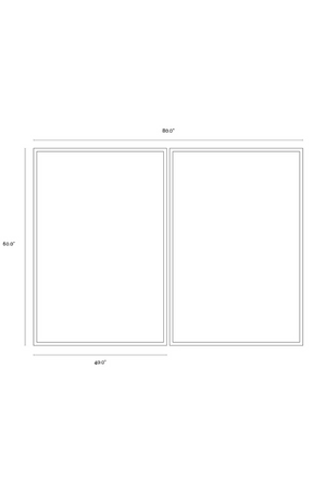 Modern European furniture - Modern Geometric Art Set (2) - www.oroa.com